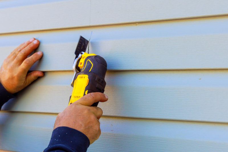 Vinyl Siding Repair Service in Action